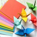 彩色手工纸 千纸鹤折纸 纸张材料 儿童手工折纸 AN-7099B12-1-3