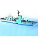 大号3D立体拼图模型-驱逐舰 A25-3-2