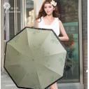 高档厚晴雨伞 新款大伞面裙摆边波点伞 潮流女防紫外线遮阳伞 蒲公英伞