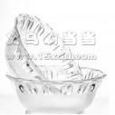 特价透明玻璃碗冰激凌碗沙拉碗果酱碗冰粥碗甜品碗米饭碗磨砂碗-5寸摩洛哥玻璃碗----B20-1-1