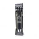 高档签字笔0.5mm 新型碳素笔墨 按动笔中性笔 按动水笔 -k35中性笔A30-3-1