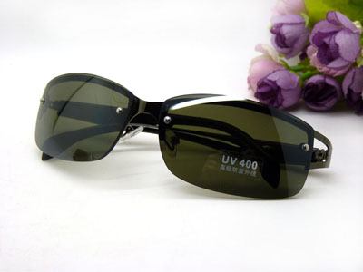 15新款潮太阳镜男士小方形无框太阳眼镜防紫外线司机开车墨镜-8526-90号A31-3-4