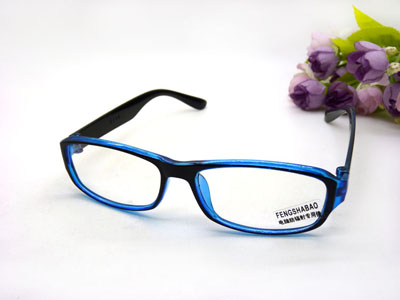 板材眼镜潮男款轻眼睛成品 光学配镜变色全框镜架方眼镜框男近视-4803