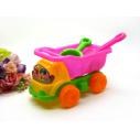 儿童大号戏水沙滩塑料玩具4轮手推车沙车-沙滩车六B7-3-2