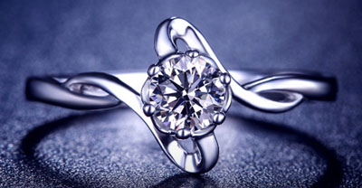 新款 钻石戒指女钻戒仿真戒子结婚指环女款八心八箭锆石-12号