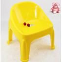 9601儿童靠背凳子 宝宝椅子 塑料凳子 彩色幼儿靠背椅