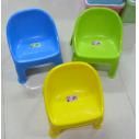 9601儿童靠背凳子 宝宝椅子 塑料凳子 彩色幼儿靠背椅	