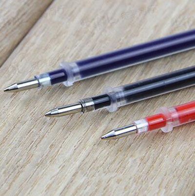 5支装巨无霸中性笔芯 签字笔芯 0.5mm水笔替芯-黑色六B41-1-2