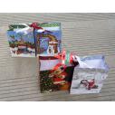 23*17.5cm圣诞节情人节礼品袋 卡通动漫购物包装袋 手提纸袋六B34-2-4