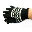 新款针织分指手套批发 防寒防冻时尚潮人冬季保暖手套