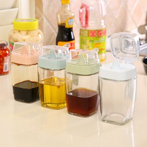 厨房防漏玻璃油壶酱油瓶醋瓶油罐（小号350ml）