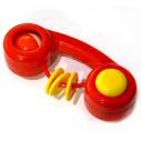 3C认证环保材质儿童抓握玩具电话摇铃E10-1-1