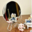 5号金属单面镜子 化妆镜 梳妆镜 台式旋转镜子F2-1-2