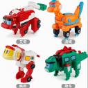 帮帮龙出动玩具变形车 新品恐龙探险队儿童益智玩具2501E6-3-4