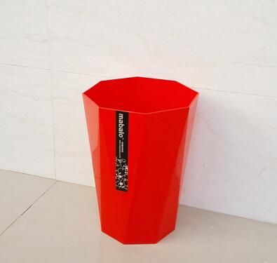 高档环保塑料杂物桶客厅卫生桶 钻石垃圾桶...