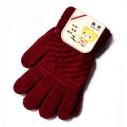 男女童通用五指全指手套针织毛线防寒保暖手套5号A13-3-上