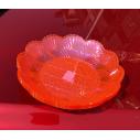 158果盘 透明水晶果篮 瓜果果筐 二元日用百货批发A11-2-1