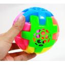 0858童益智玩具塑料拼装组合球拼图拼板智力摇铃E11-3-1
