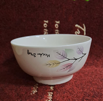 5寸中式个性创意陶瓷加厚沙拉碗饭碗（5号）/BC区