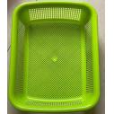 0838环保塑料沥水篮 果蔬漏水淘菜筛子 加密洗菜篮滴水筐-六B31-2-1
