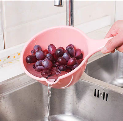 208厨房加厚塑料水瓢儿童沐浴洗头杯舀水...