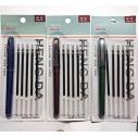 商务笔 1+5欧式中性笔 笔考试笔 办公文具六B27-4-3