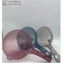 8270透明塑料水勺 宝宝沐浴洗澡塑料水瓢厨房舀水勺200/箱A4-1-2-1-3