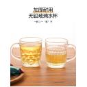 银雪BP5605C 200ml玻璃杯 玻璃杯家用耐热泡茶杯水杯大容量扎啤杯果汁杯啤酒杯牛奶杯子 B20-1-1
