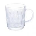 银雪BP5605D 200ml玻璃杯 玻璃杯家用耐热泡茶杯水杯大容量扎啤杯果汁杯啤酒杯牛奶杯子 B17-1-1