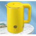 黄鸭电热水壶不锈钢家用双层烧水壶自动断电煮茶器六B0-4-1