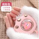 2400毫安萌宠猫爪暖手宝便捷式USB呼吸灯充电宝冬季随身暖宝宝（粉色）六B42-3-2