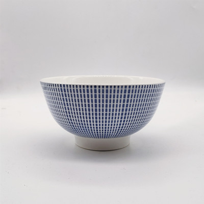 4.一级5寸直口碗日式创意家用陶瓷碗饭碗...