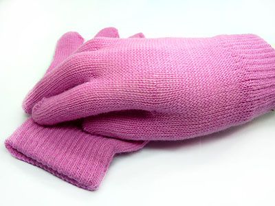 （中童）冬季户外运动防风手套 纯色手套大...