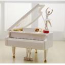 YL2012可爱跳舞女孩钢琴音乐盒 迷你小号八音盒礼物 女生生日礼品六B32-1-4