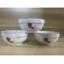 特价一等7寸草莓护边碗 -陶瓷碗米饭碗家用饭碗碗加厚30/件六A5-1-1