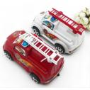 168-21儿童塑料拉线玩具消防车B26-4-1