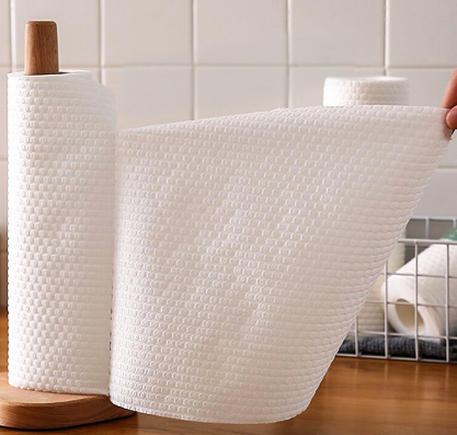 白色30#懒人抹布一次性厨房干湿两用家务清洁厨房用纸家用洗碗布纸巾