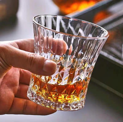 13602威士忌酒杯加厚玻璃杯家用水杯创...