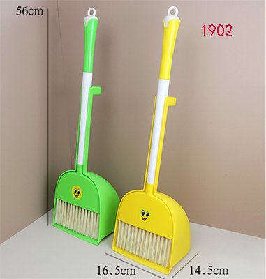 （60/箱）1902儿童套扫套软毛扫把簸...