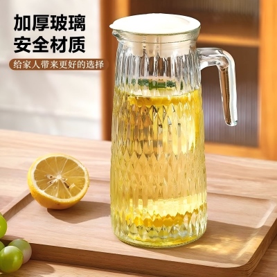 101872冷水壶玻璃水壶ins风家用果...