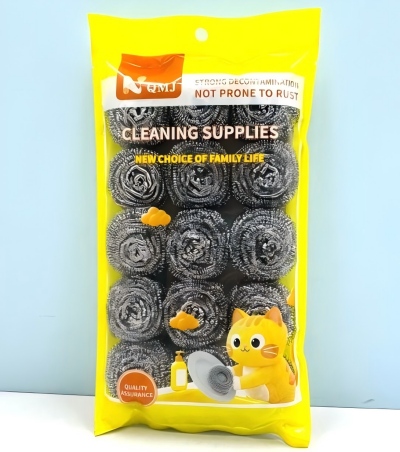 QMJ-2688十五个钢丝球清洁组合 1...