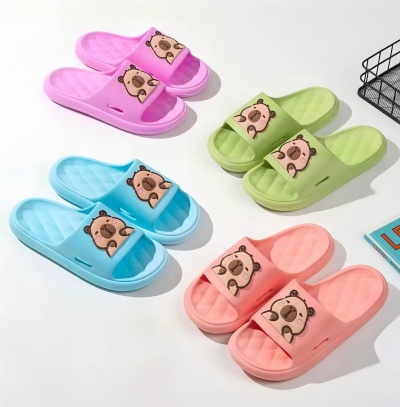 D19-10春秋季平底防滑休闲内外穿厚底...