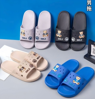 K17拖鞋男士防滑防臭浴室洗澡居家用夏季...